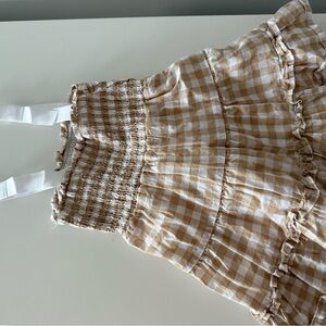 Janie and Jack White Ribbon Detail Dress